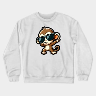 Chillin Monkey Crewneck Sweatshirt